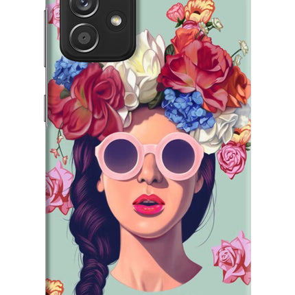 Pretty Girl Samsung A52/A52s 5G Hard Case Back Cover by Casekaro