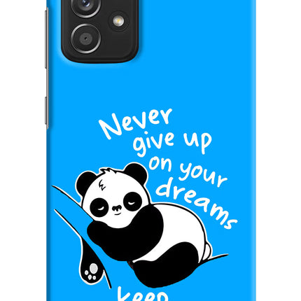 Keep Sleeping Samsung A52/A52s 5G Hard Case Back Cover by Casekaro