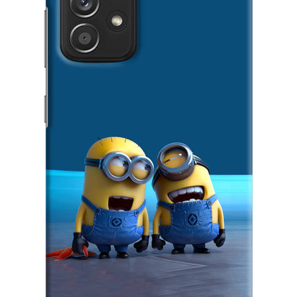 Minion Laughing Samsung A52/A52s 5G Hard Case Back Cover by Casekaro