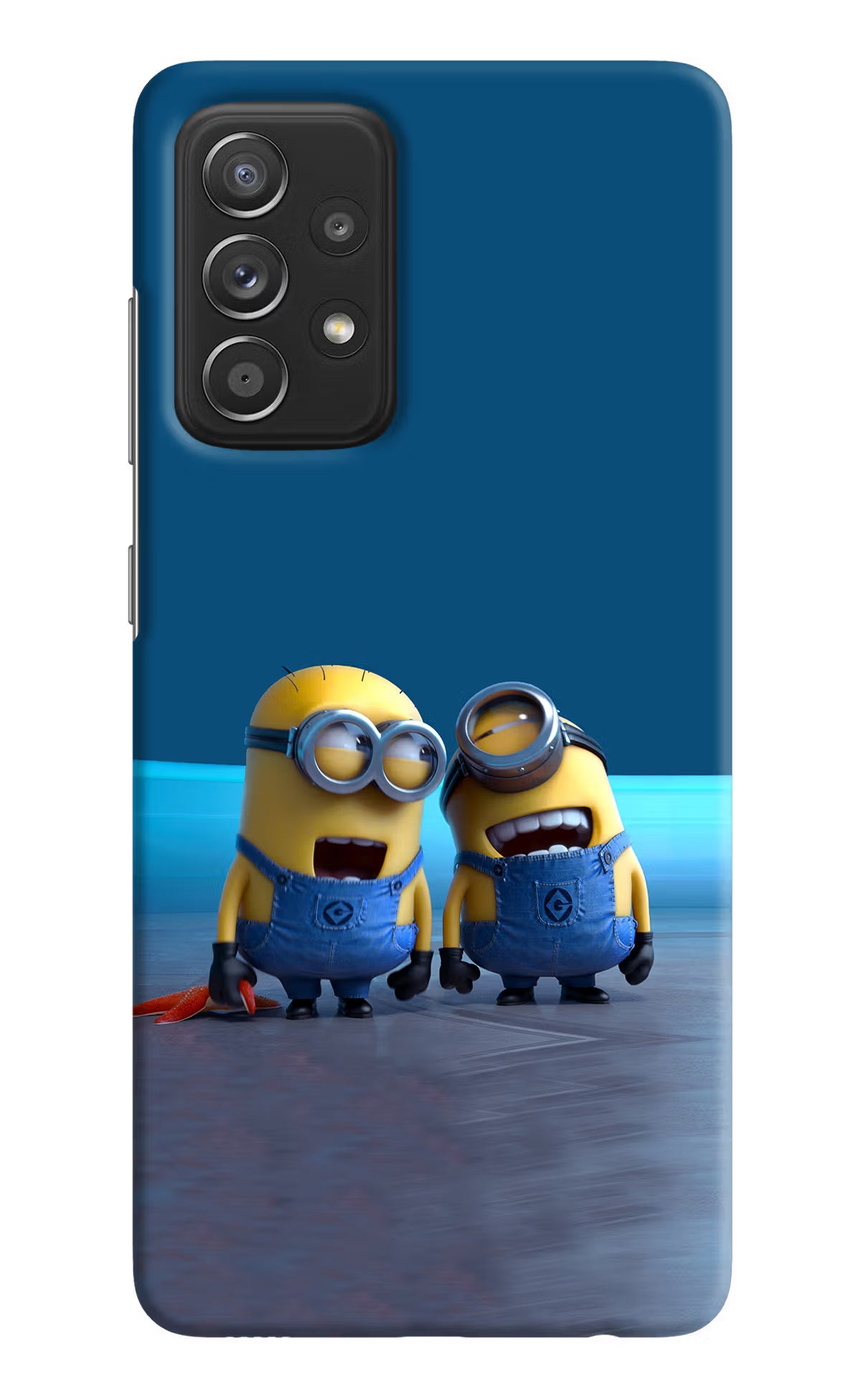 Minion Laughing Samsung A52/A52s 5G Hard Case Back Cover by Casekaro
