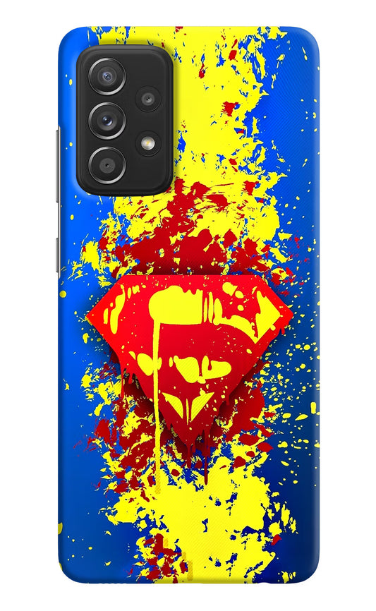 Superman logo Samsung A52/A52s 5G Hard Case Back Cover by Casekaro