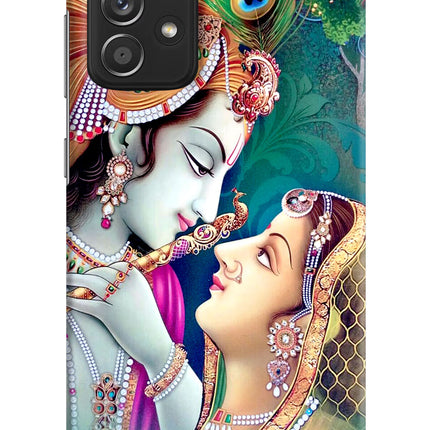 Lord Radha Krishna Samsung A52/A52s 5G Hard Case Back Cover by Casekaro
