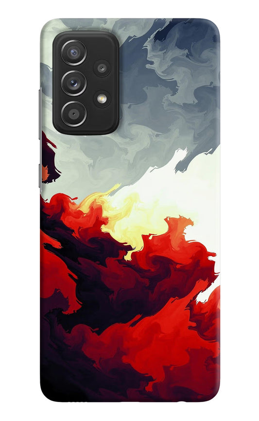 Fire Cloud Samsung A52/A52s 5G Hard Case Back Cover by Casekaro