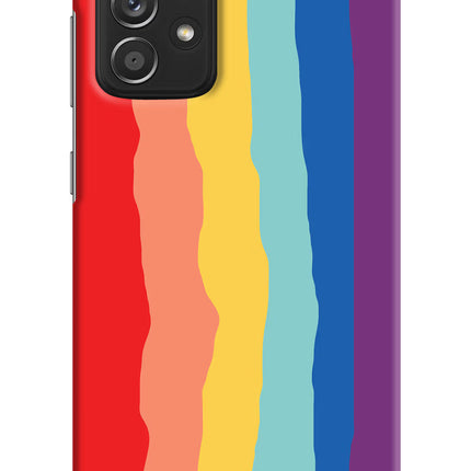 Rainbow Samsung A52/A52s 5G Hard Case Back Cover by Casekaro