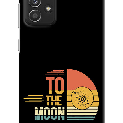 To the Moon Samsung A52/A52s 5G Hard Case Back Cover by Casekaro