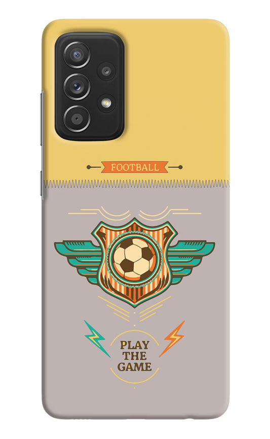 Football Samsung A52/A52s 5G Hard Case Back Cover by Casekaro