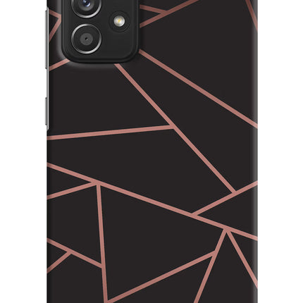 Geometric Pattern Samsung A52/A52s 5G Hard Case Back Cover by Casekaro