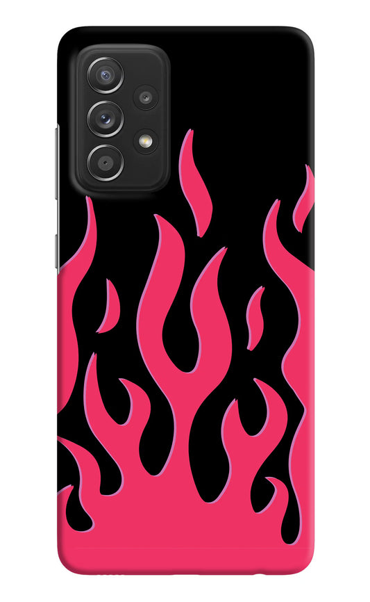 Fire Flames Samsung A52/A52s 5G Hard Case Back Cover by Casekaro