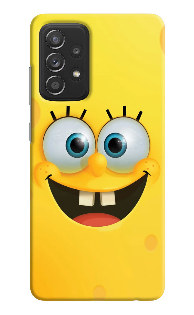 Sponge 1 Samsung A52/A52s 5G Hard Case Back Cover by Casekaro