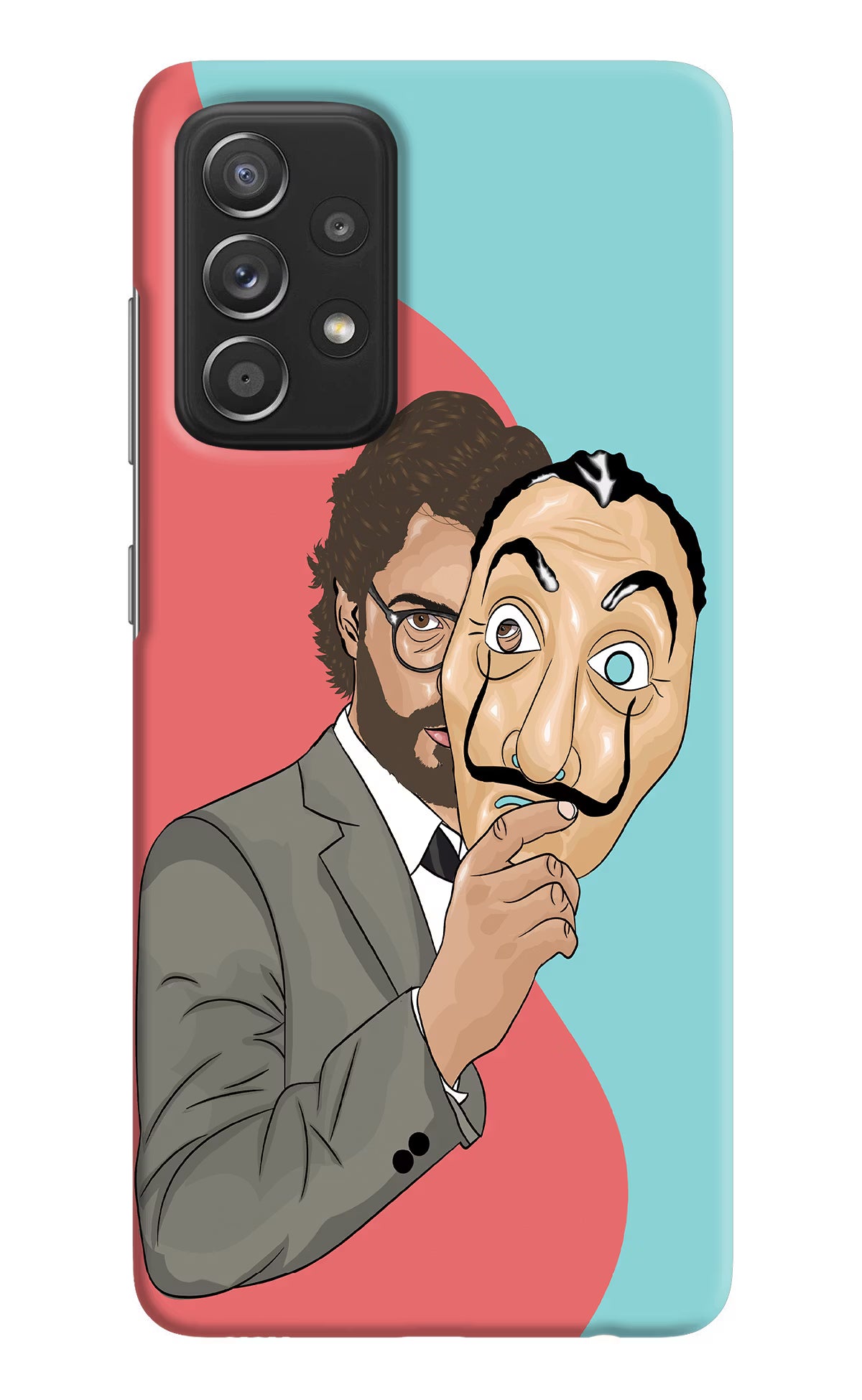 Professor Samsung A52/A52s 5G Hard Case Back Cover by Casekaro