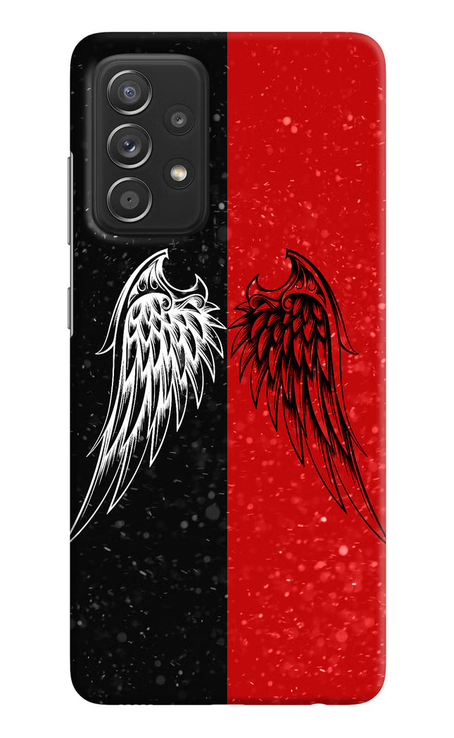 Wings Samsung A52/A52s 5G Hard Case Back Cover by Casekaro