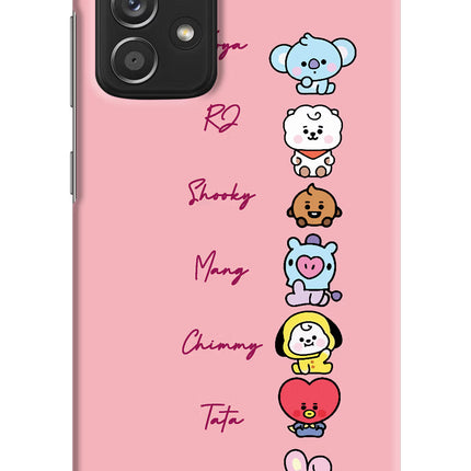 BTS names Samsung A52/A52s 5G Hard Case Back Cover by Casekaro