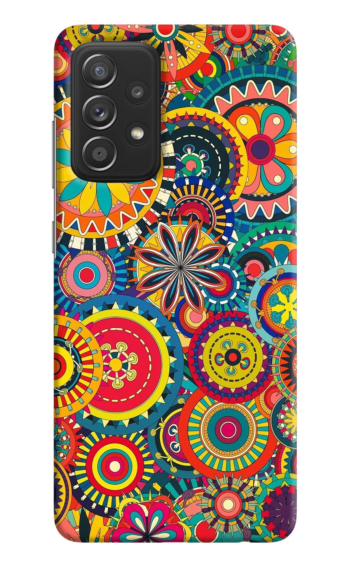 Gol Gol Art Samsung A52/A52s 5G Hard Case Back Cover by Casekaro