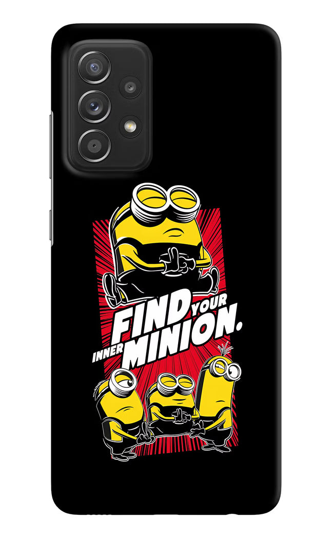 Find your inner Minion Samsung A52/A52s 5G Hard Case Back Cover by Casekaro