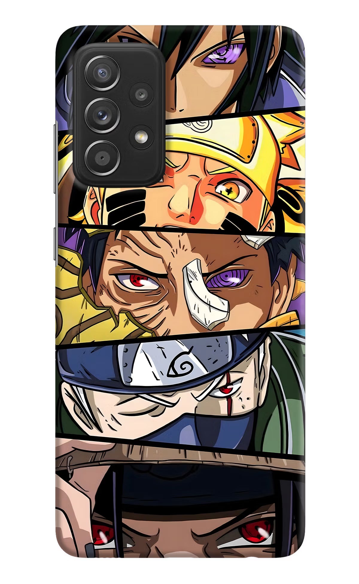 Naruto Character Samsung A52/A52s 5G Hard Case Back Cover by Casekaro