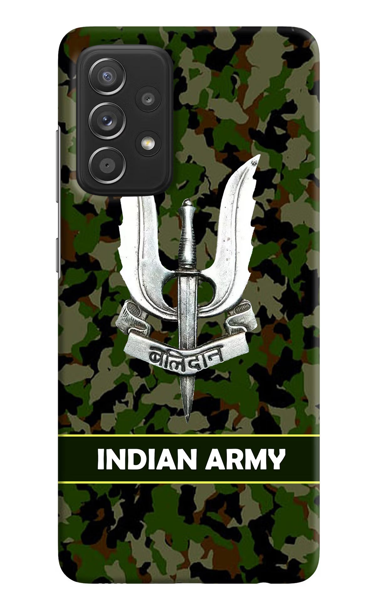 Balidan Indian Logo Samsung A52/A52s 5G Hard Case Back Cover by Casekaro