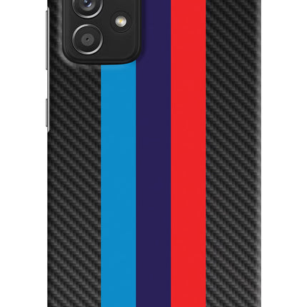 BMW Stripes Pattern Samsung A52/A52s 5G Hard Case Back Cover by Casekaro