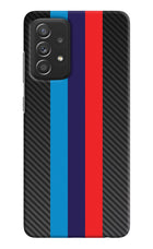 BMW Stripes Pattern Samsung A52/A52s 5G Hard Case Back Cover by Casekaro