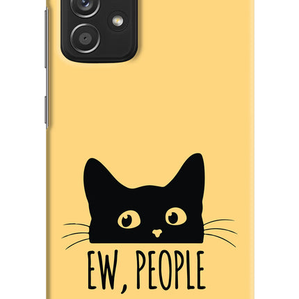 Ew People Catitude Samsung A52/A52s 5G Hard Case Back Cover by Casekaro