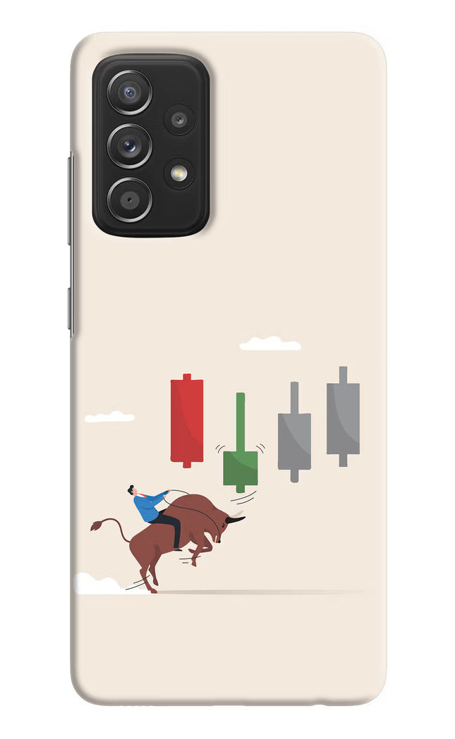 Bull Trading Momentum Samsung A52/A52s 5G Hard Case Back Cover by Casekaro