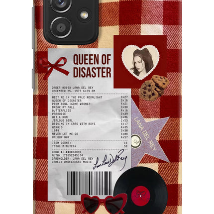 Queen of Disaster Samsung A52/A52s 5G Hard Case Back Cover by Casekaro
