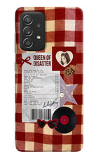 Queen of Disaster Samsung A52/A52s 5G Hard Case Back Cover by Casekaro