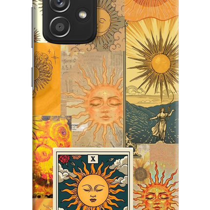 Sun Samsung A52/A52s 5G Hard Case Back Cover by Casekaro