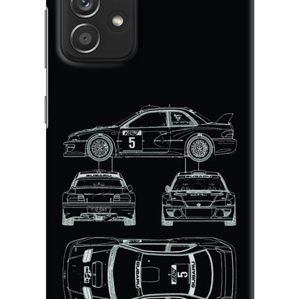 WRC'99 Samsung A52/A52s 5G Hard Case Back Cover by Casekaro