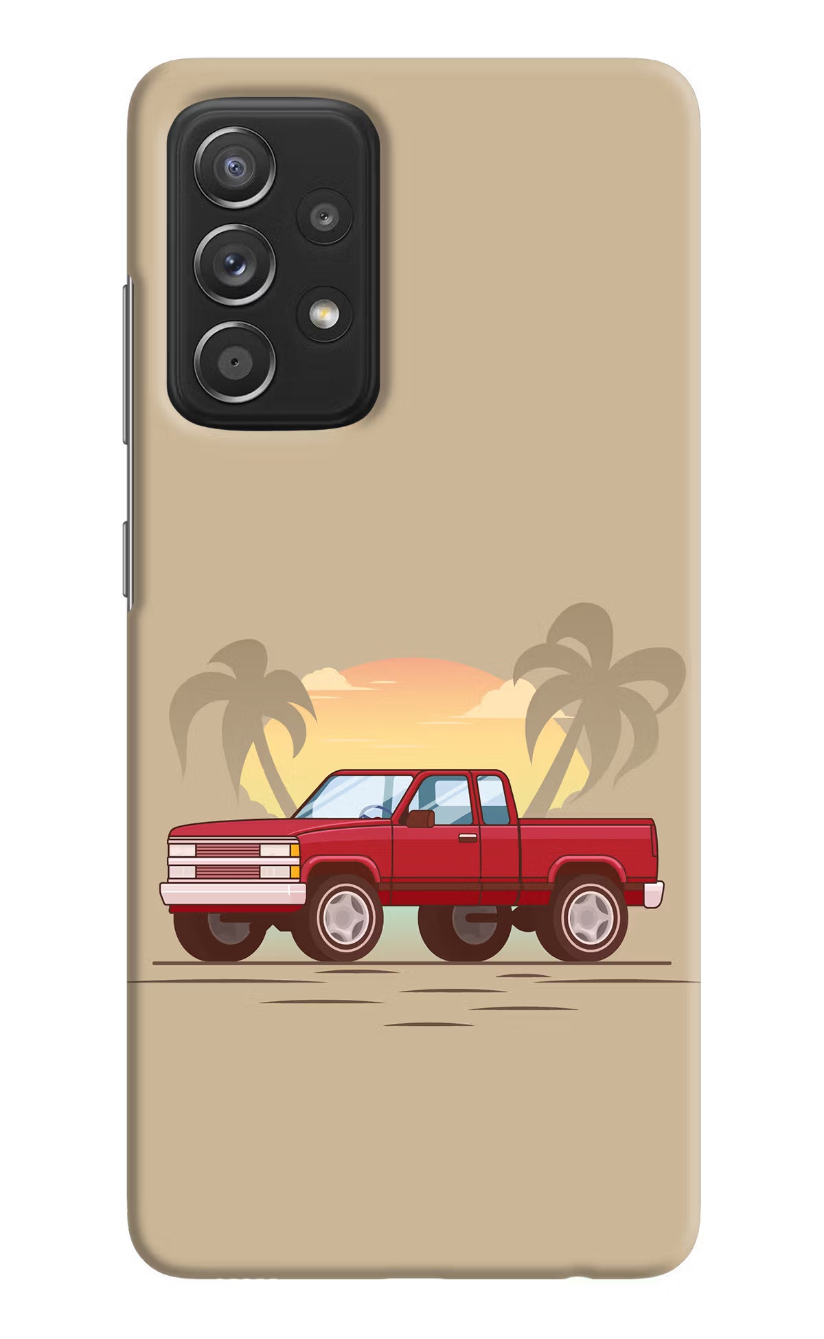 Desert Classic Drive Samsung A52/A52s 5G Hard Case Back Cover by Casekaro