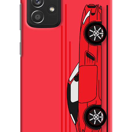 Red Velocity Samsung A52/A52s 5G Hard Case Back Cover by Casekaro