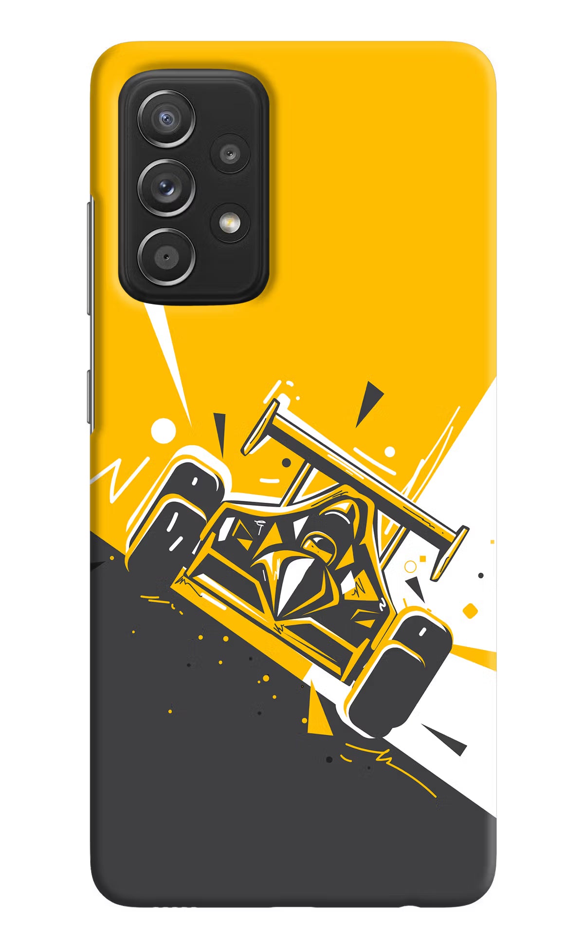 Track King Samsung A52/A52s 5G Hard Case Back Cover by Casekaro