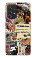 Capricorn Zodiac Samsung A52/A52s 5G Hard Case Back Cover by Casekaro
