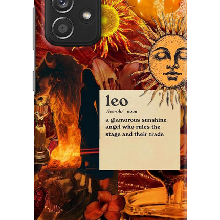 Leo Zodiac Samsung A52/A52s 5G Hard Case Back Cover by Casekaro