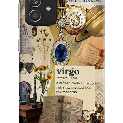 Virgo Zodiac Samsung A52/A52s 5G Hard Case Back Cover by Casekaro