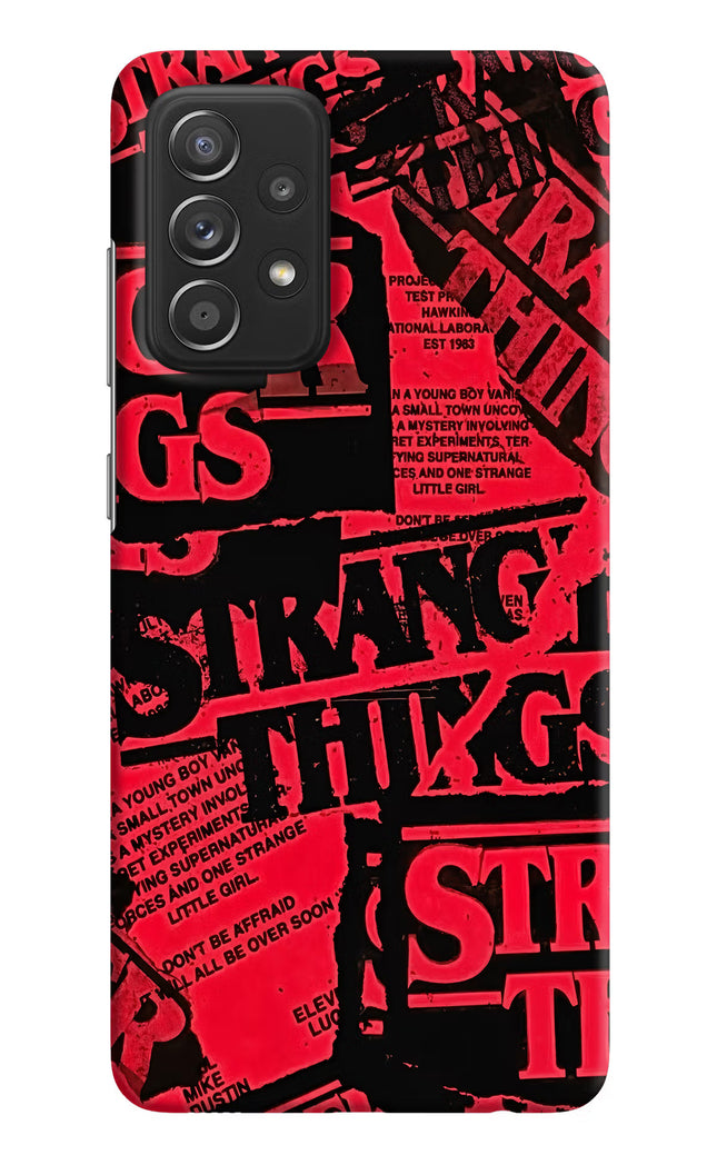 Ordinary Things Samsung A52/A52s 5G Hard Case Back Cover by Casekaro