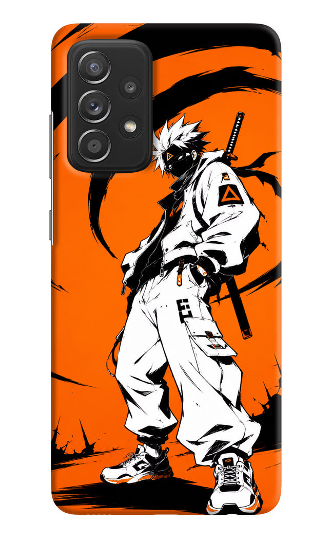 Street Samurai  Samsung A52/A52s 5G Hard Case Back Cover by Casekaro