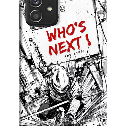 Who's Next Samsung A52/A52s 5G Hard Case Back Cover by Casekaro