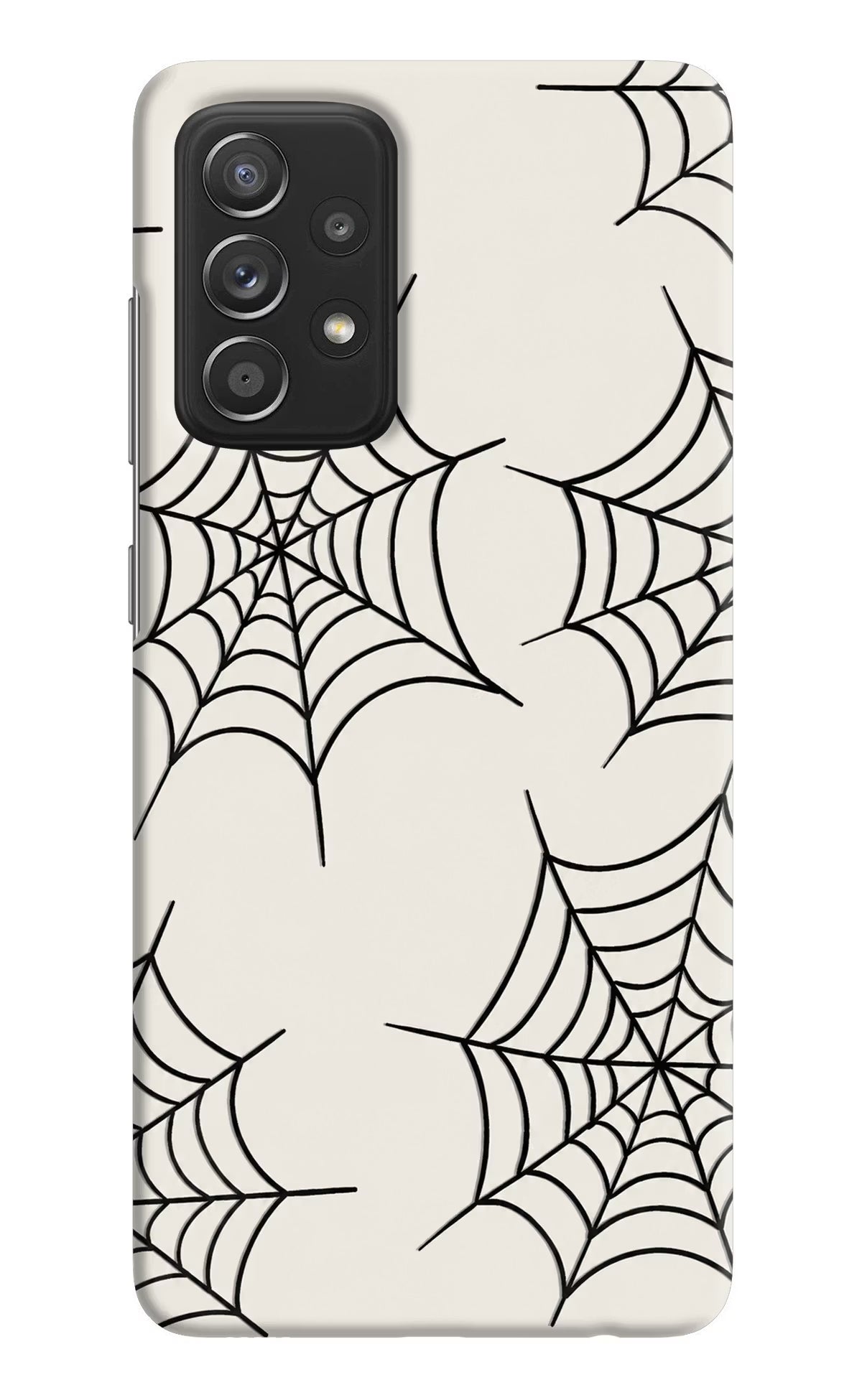 Spider Web Samsung A52/A52s 5G Hard Case Back Cover by Casekaro