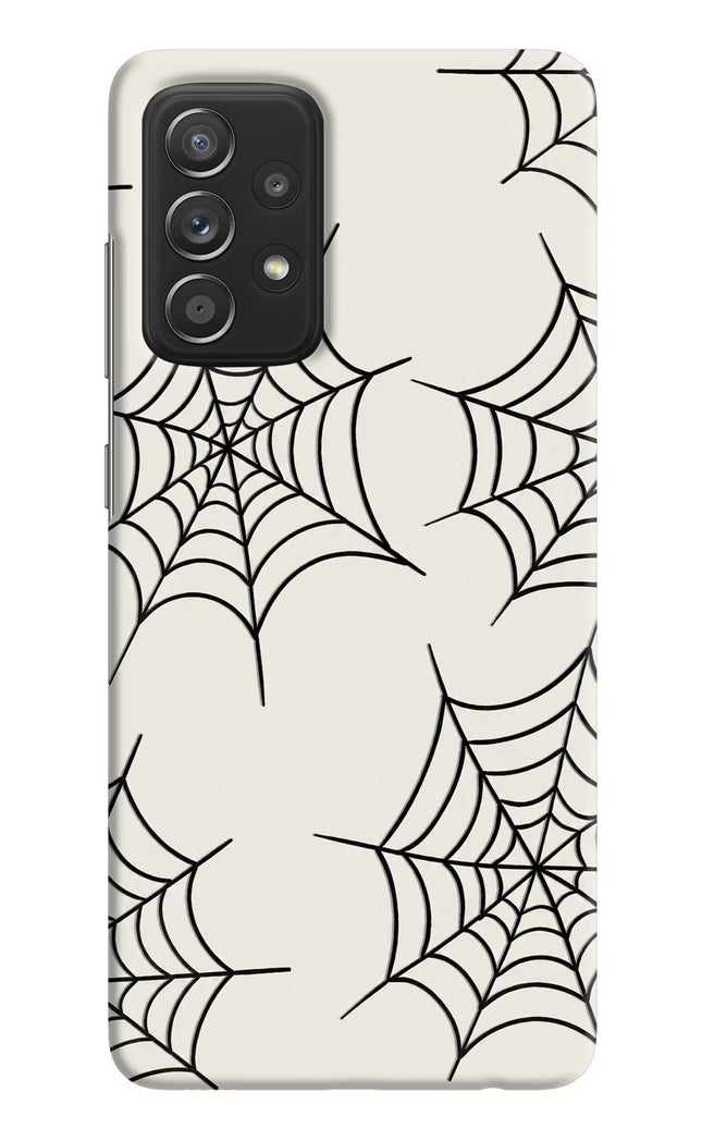 Spider Web Samsung A52/A52s 5G Hard Case Back Cover by Casekaro