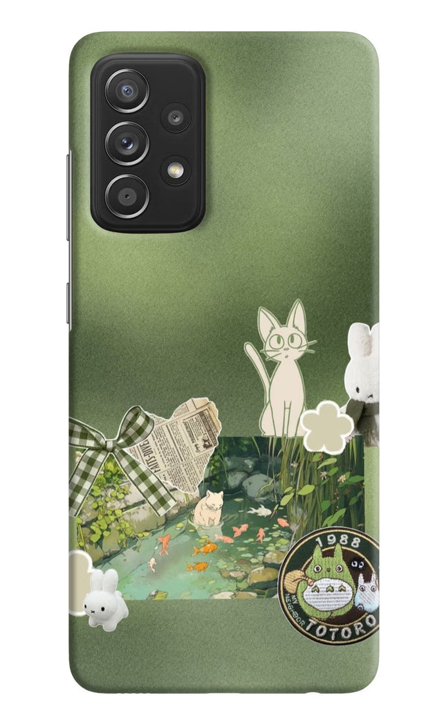Aesthetic anime Samsung A52/A52s 5G Hard Case Back Cover by Casekaro