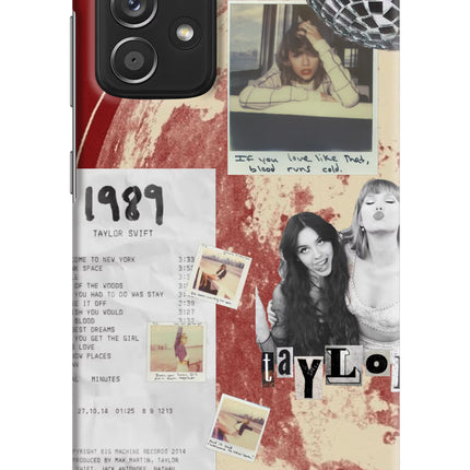 Taylor Swift Samsung A52/A52s 5G Hard Case Back Cover by Casekaro