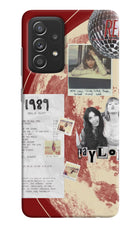 Taylor Swift Samsung A52/A52s 5G Hard Case Back Cover by Casekaro