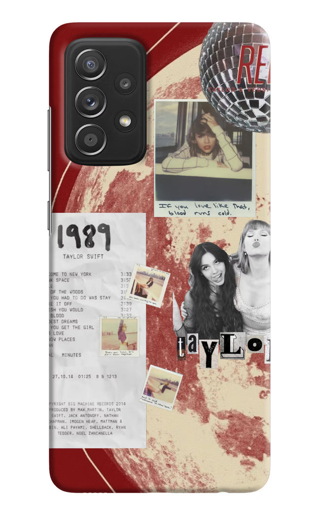 Taylor Swift Samsung A52/A52s 5G Hard Case Back Cover by Casekaro
