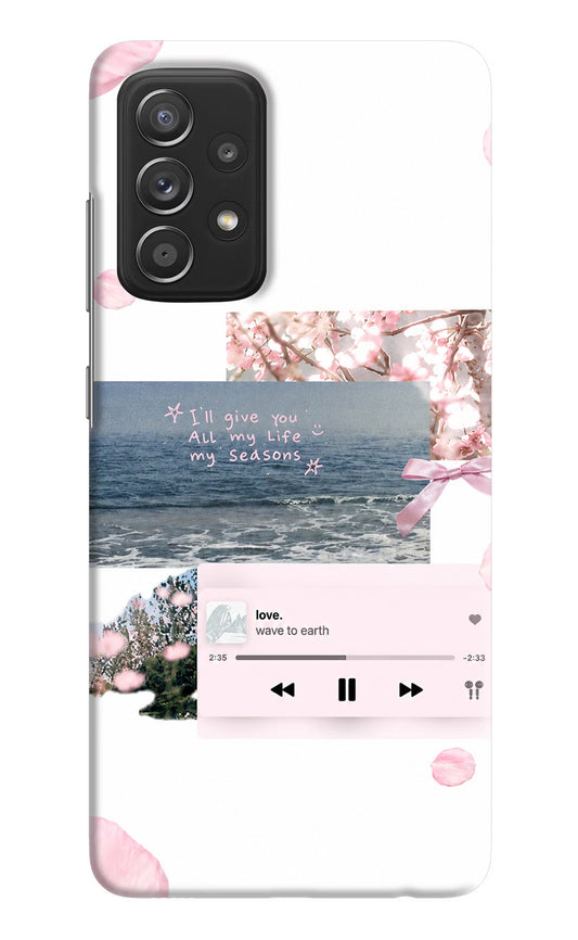 Wave to earth Samsung A52/A52s 5G Back Cover