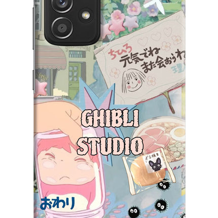 Studio Ghibli Samsung A52/A52s 5G Hard Case Back Cover by Casekaro