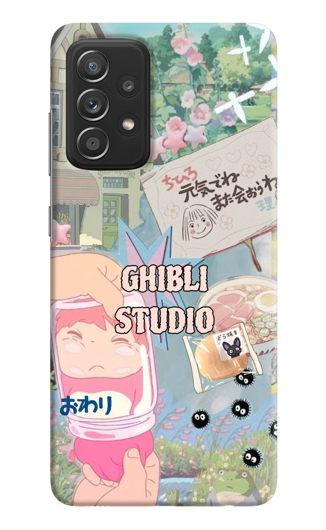 Studio Ghibli Samsung A52/A52s 5G Hard Case Back Cover by Casekaro