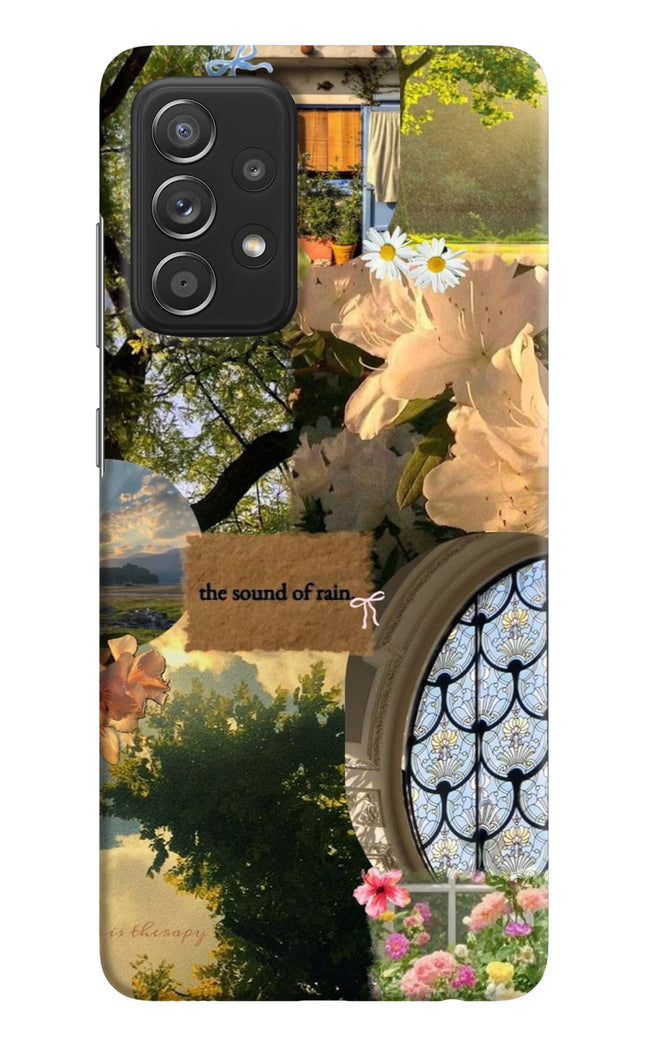 Rain Samsung A52/A52s 5G Hard Case Back Cover by Casekaro