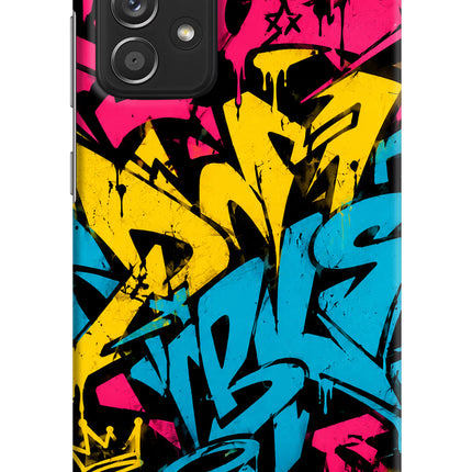 Graffiti Vibe Samsung A52/A52s 5G Hard Case Back Cover by Casekaro
