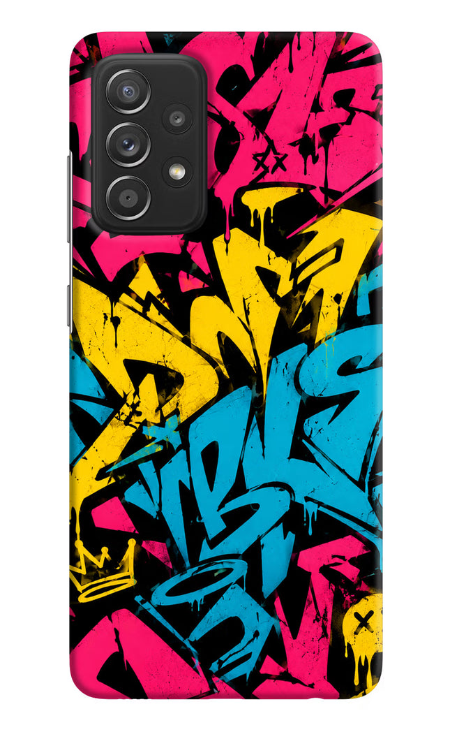 Graffiti Vibe Samsung A52/A52s 5G Hard Case Back Cover by Casekaro