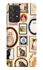 Mirror Cats Samsung A52/A52s 5G Hard Case Back Cover by Casekaro